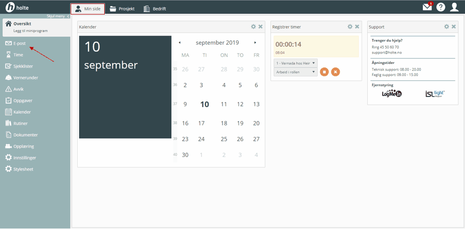 Tilkobling Via Outlook 365 API